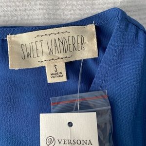 Blue Versona Blouse
